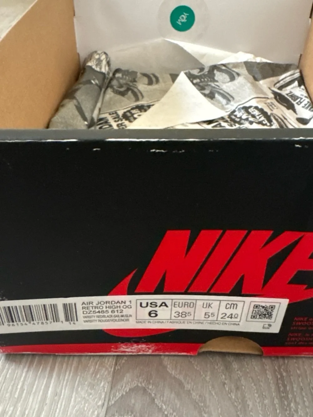 Jordan 1 Retro High OG chicago ‘Lost & Found’' sneakers #jordan #bred